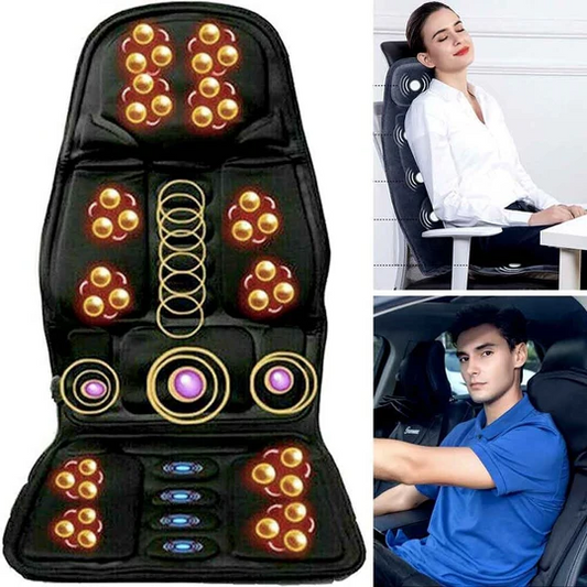 Opvarmet Massagepude med 8 Programmer til Ultimativ Afslapning