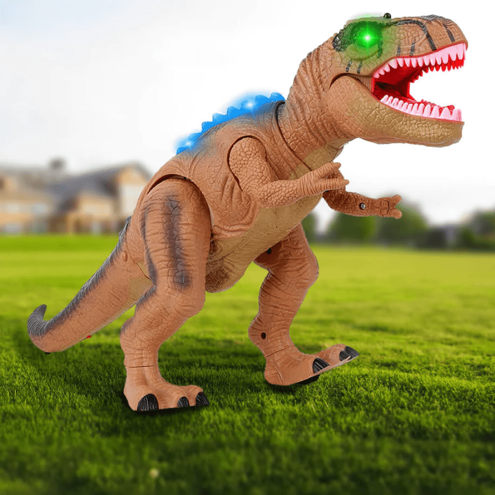 Fjernstyret Dinosaurlegetøj med Lyd og LED Lys til Børn