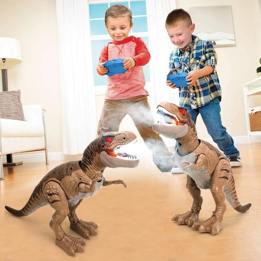 Fjernstyret Dinosaurlegetøj med Lyd og LED Lys til Børn