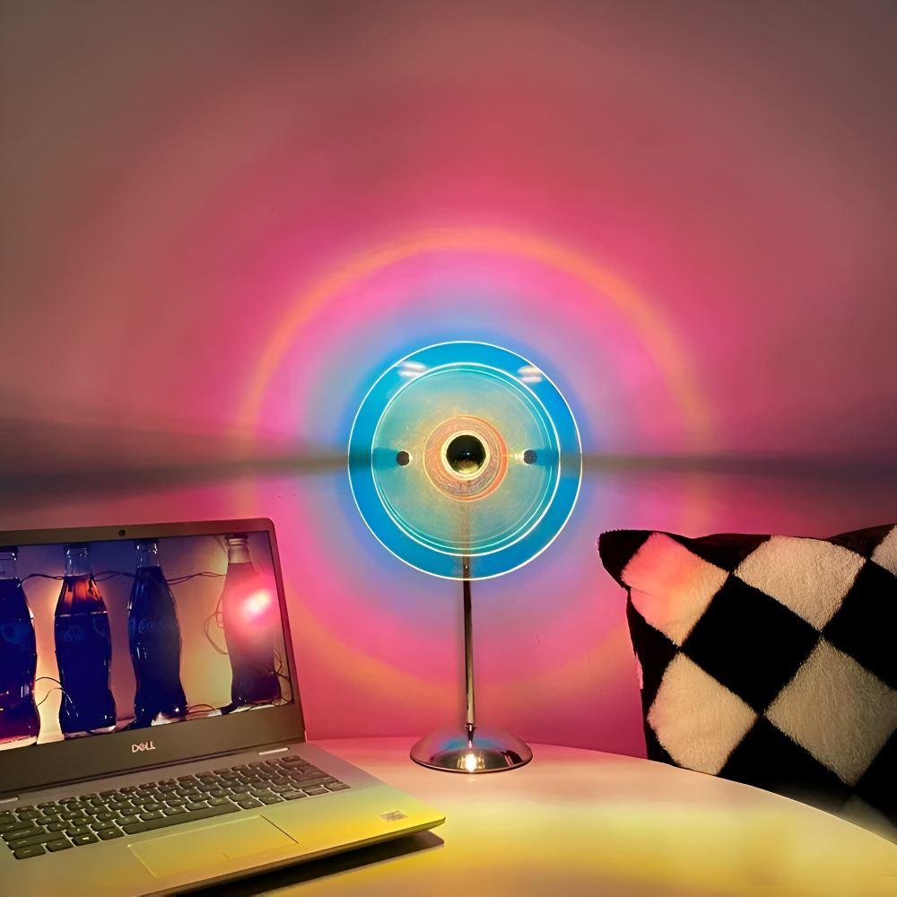 Retro LED Bordlampe med USB – Skaber Hygge i Hjemmet