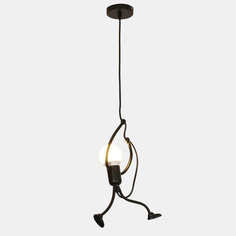 Unik Retro Væglampe med Justerbart Design og Hygge