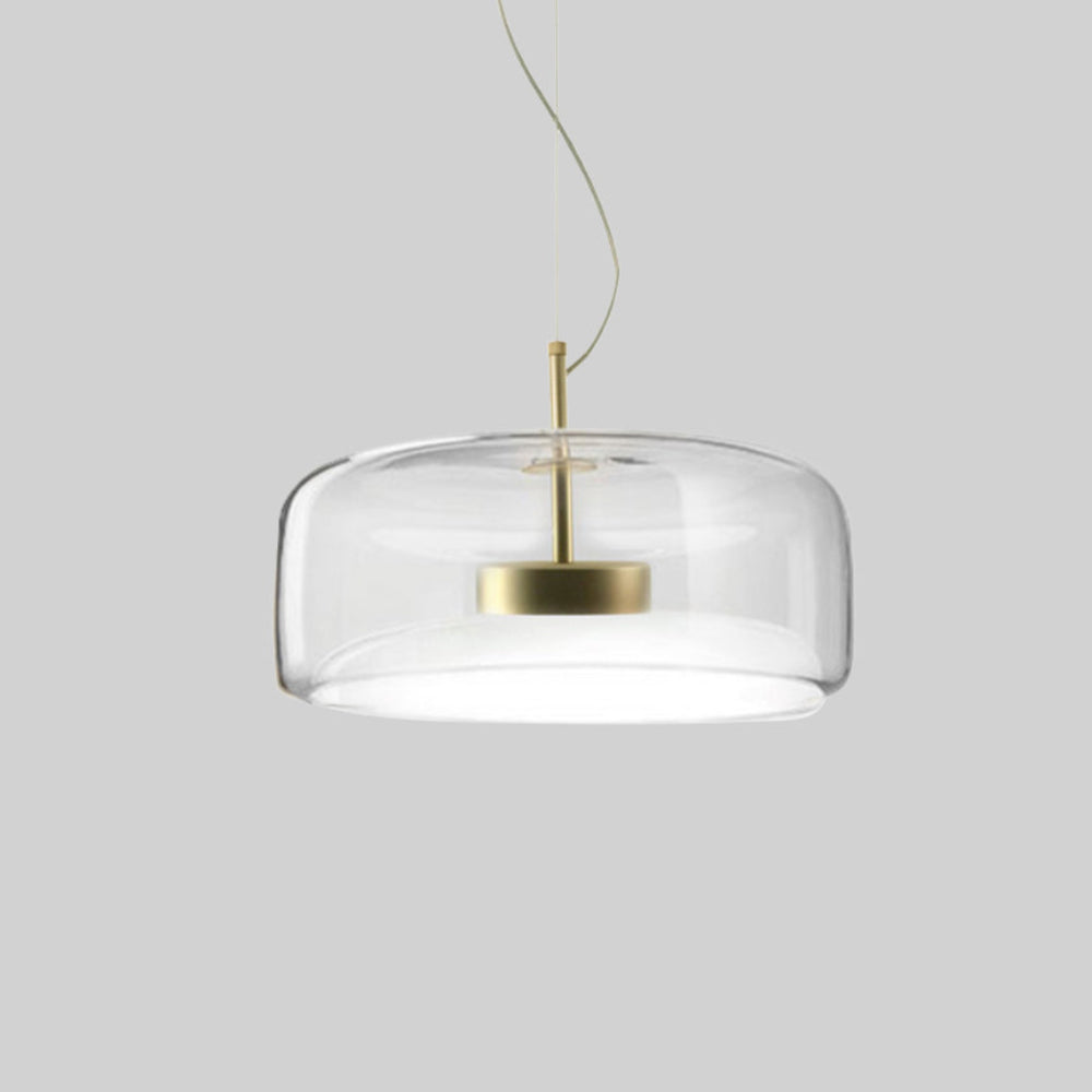 Guldfärgad Retro LED Pendel med Energioptimerad Belysning