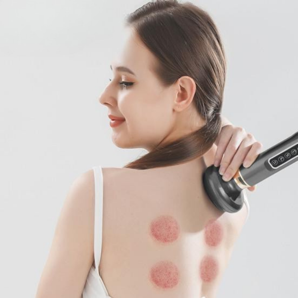 Elektrisk vakuummassageapparat för muskelåterhämtning