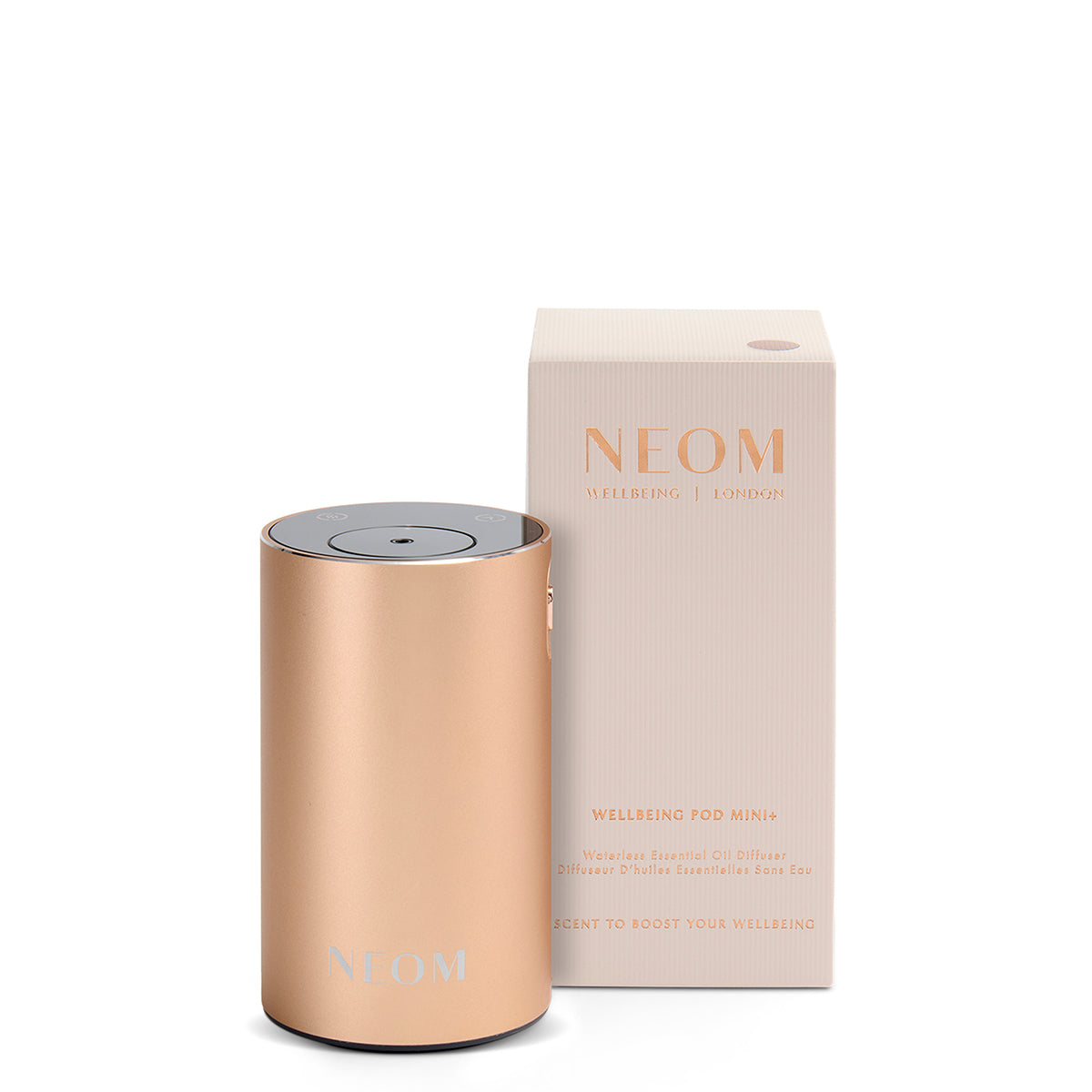Aroma Diffuser uden vand til essentielle olier med genopladeligt batteri og justerbar duftstyrke