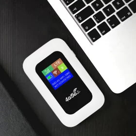 Bærbar 5G Wi-Fi Router | Sikker og Hurtig Forbindelse til Rejse og Hjemmebrug