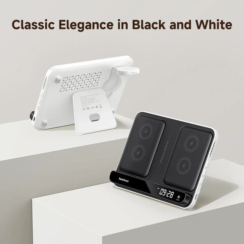 Trådløs Oplader til Samsung – Hurtig Opladning & Minimalistisk Design