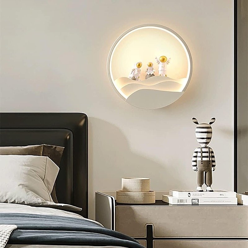 Modern vägglampa med justerbar LED – Energisnålt ljus