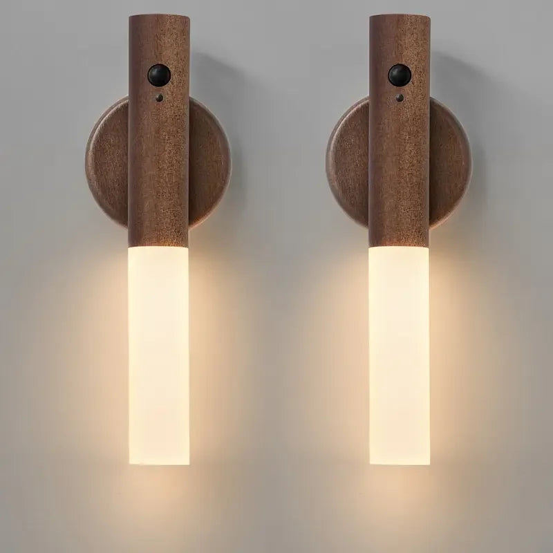 Genopladelig LED Natlys med Bevægelsessensor & Magnetisk Montering