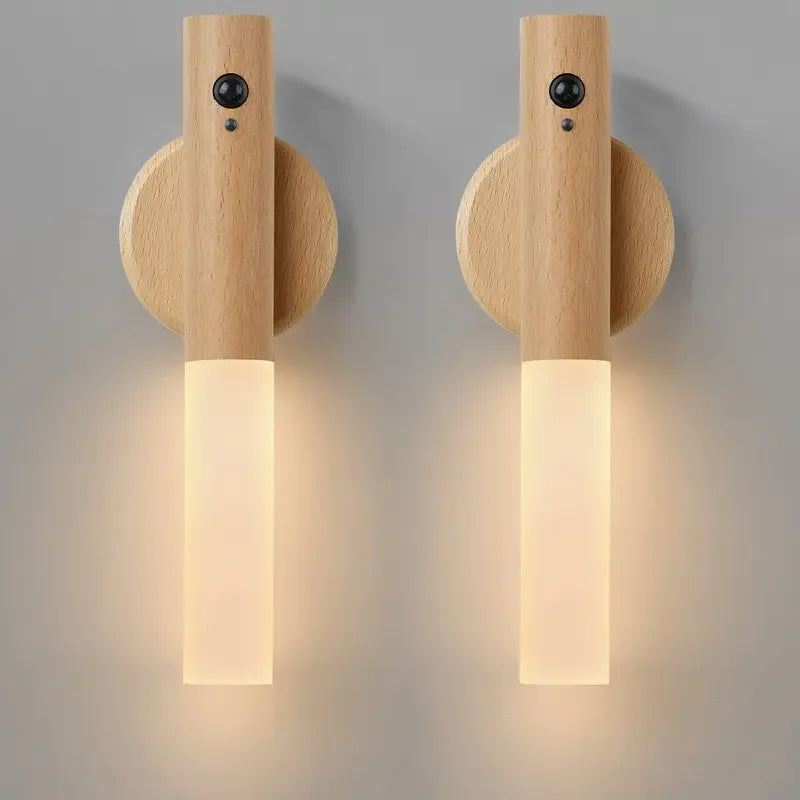 Genopladelig LED Natlys med Bevægelsessensor & Magnetisk Montering
