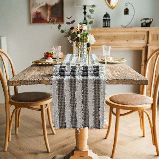 Rustikalt Bordløber i Mikrofiber til Hygge og Stil