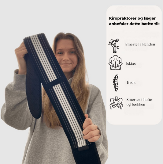 Ergonomisk Rygstøtte for Optimal Holdning og Komfort