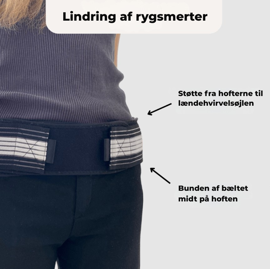 Ergonomisk Rygstøtte for Optimal Holdning og Komfort