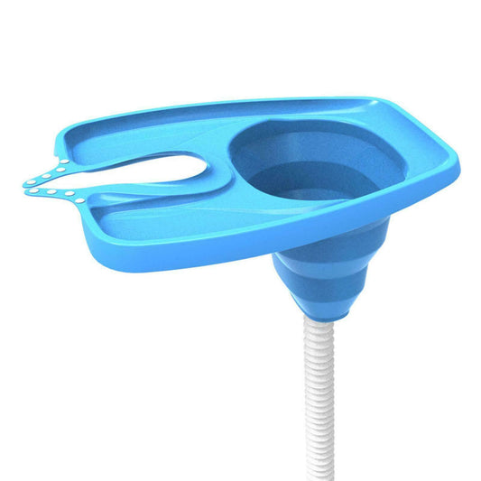 Infl inflatable bærbar nem hårvaskebakke
