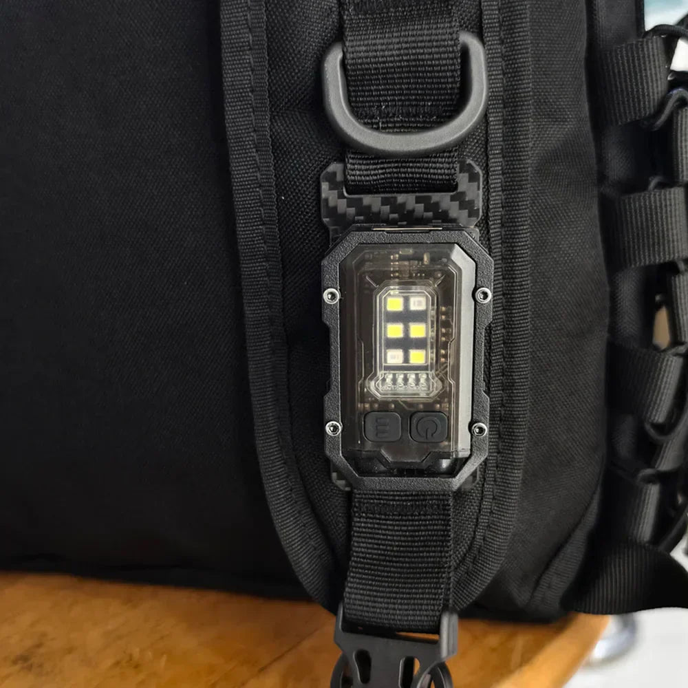 Genopladelig Taktisk Lommelygte - PowerBeam Mini