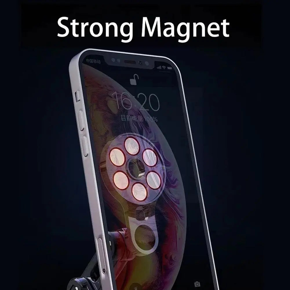 Rotérbar Magnetisk Sugekop Mekanisk Arm Bil Telefon Holder
