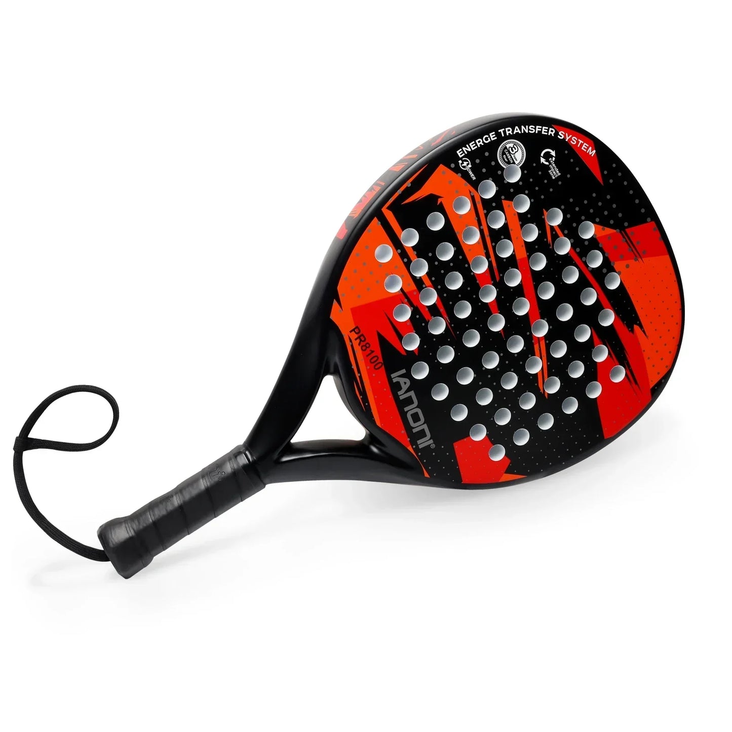 Lätthanterat Padelracket i kolfiber, EVA-kärna för precision och styrka