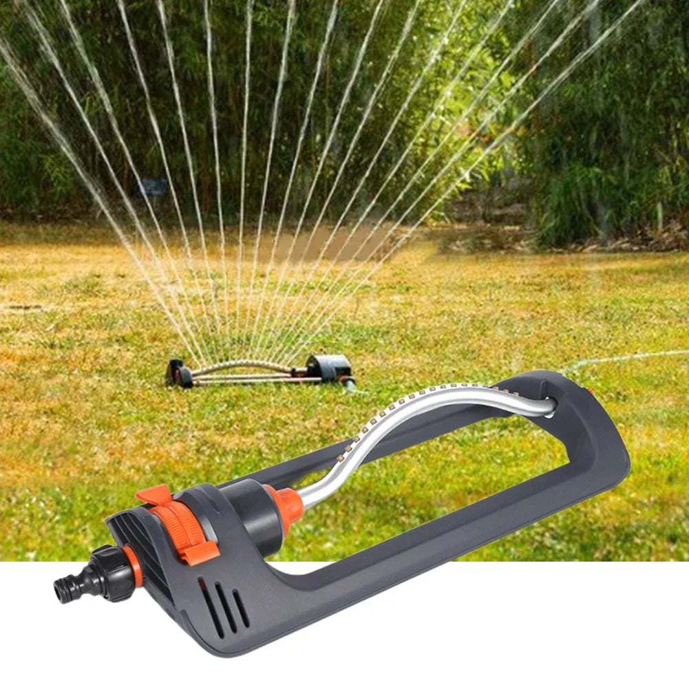 Rundsprinkler til græs med 19 dyser, 4 indstillinger, svingende vanding