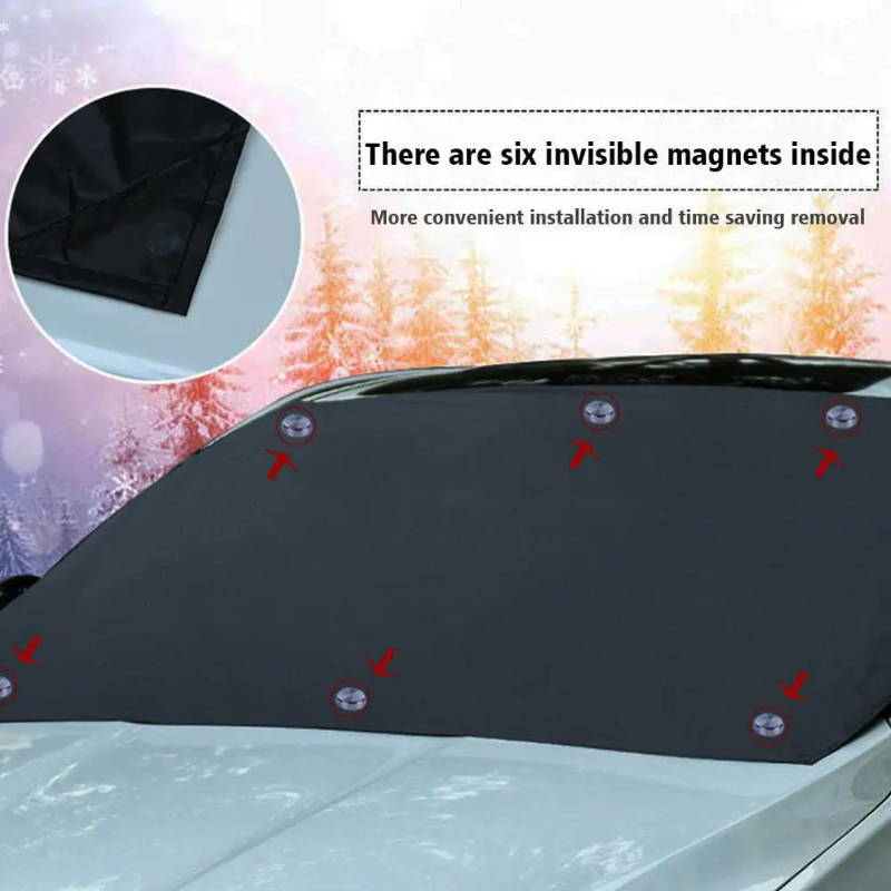 Magnetiskt Vindruteskydd för Alla Väder – Frostskydd