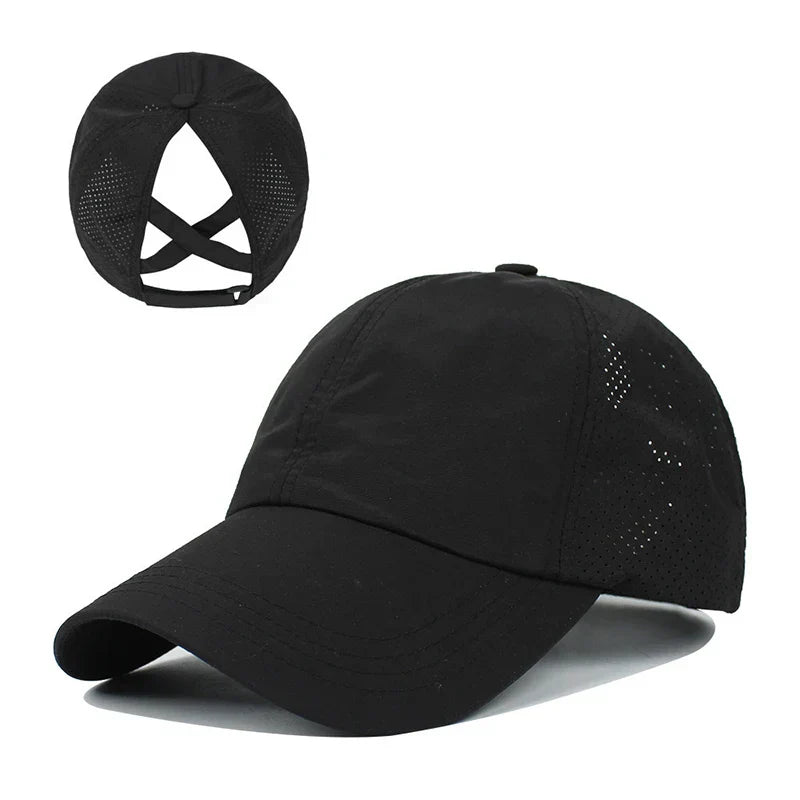Flexibel och ventilerande sporthatt med justerbar passform – VentCap