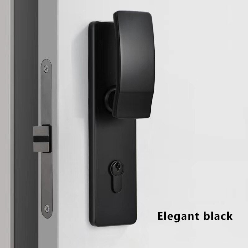 Modernt dörrhandtag med lås i lyxig design