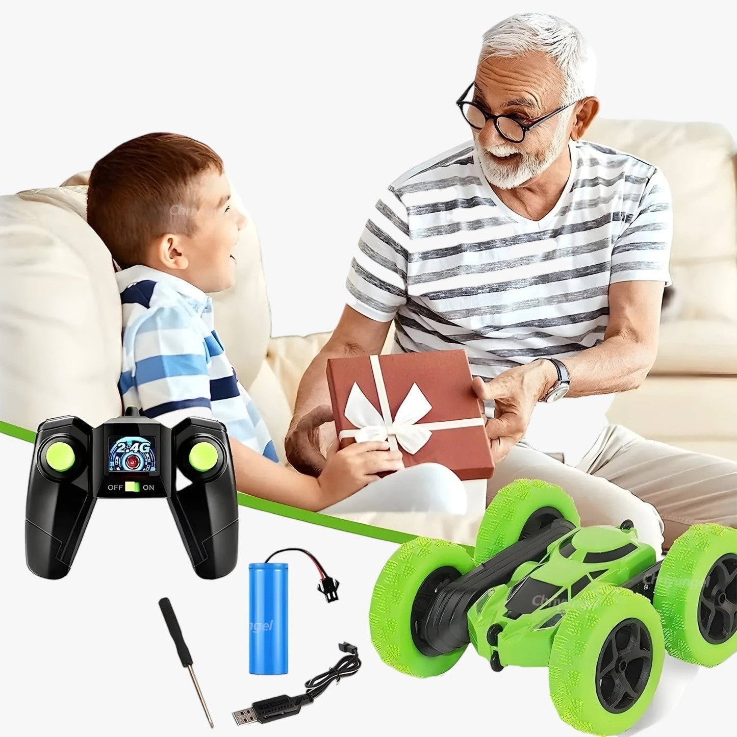 Off-Road Stunt Bil med Flip-Funktion – ActionRacer 3000