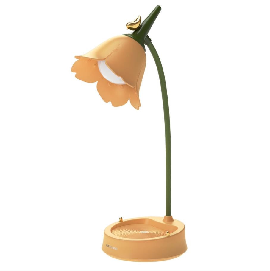 Blomsterformet Bordlampe