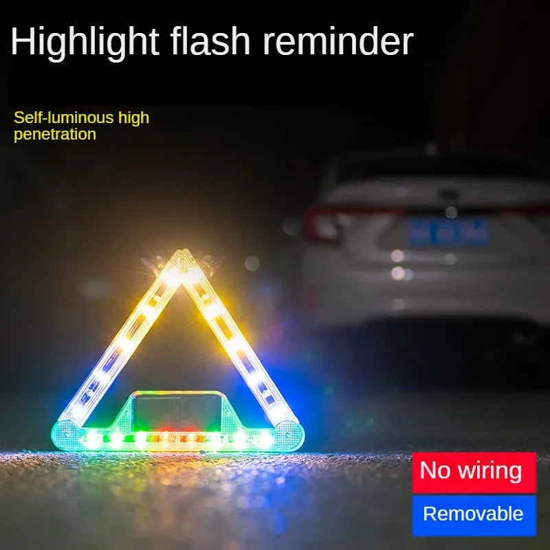 Solar LED Strobe Nødlys Anti-Kollision Advarselslampe