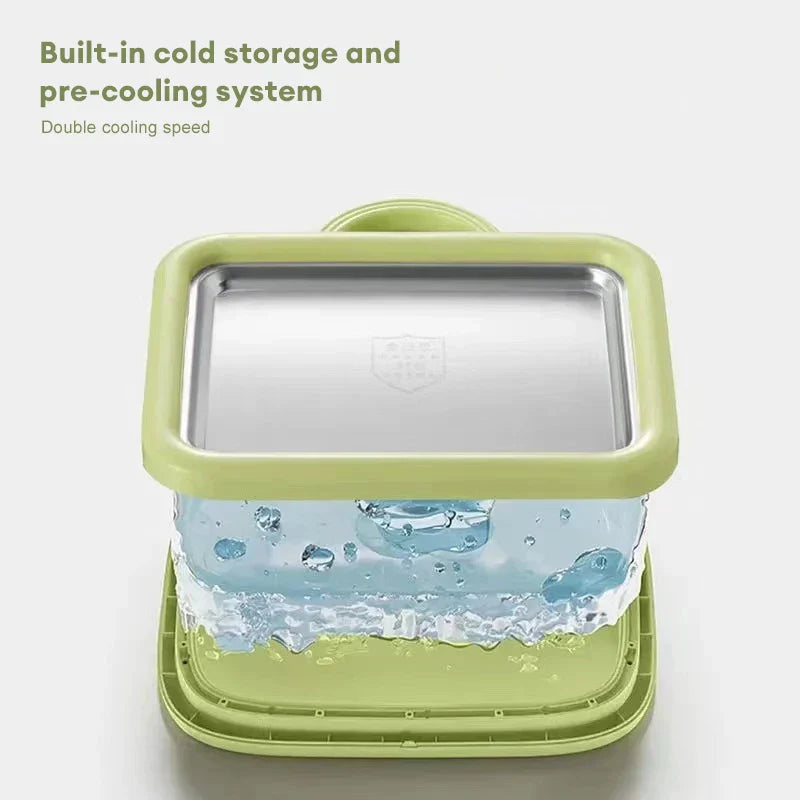 Sofistikeret Frosset Isdessertmaskin Tray