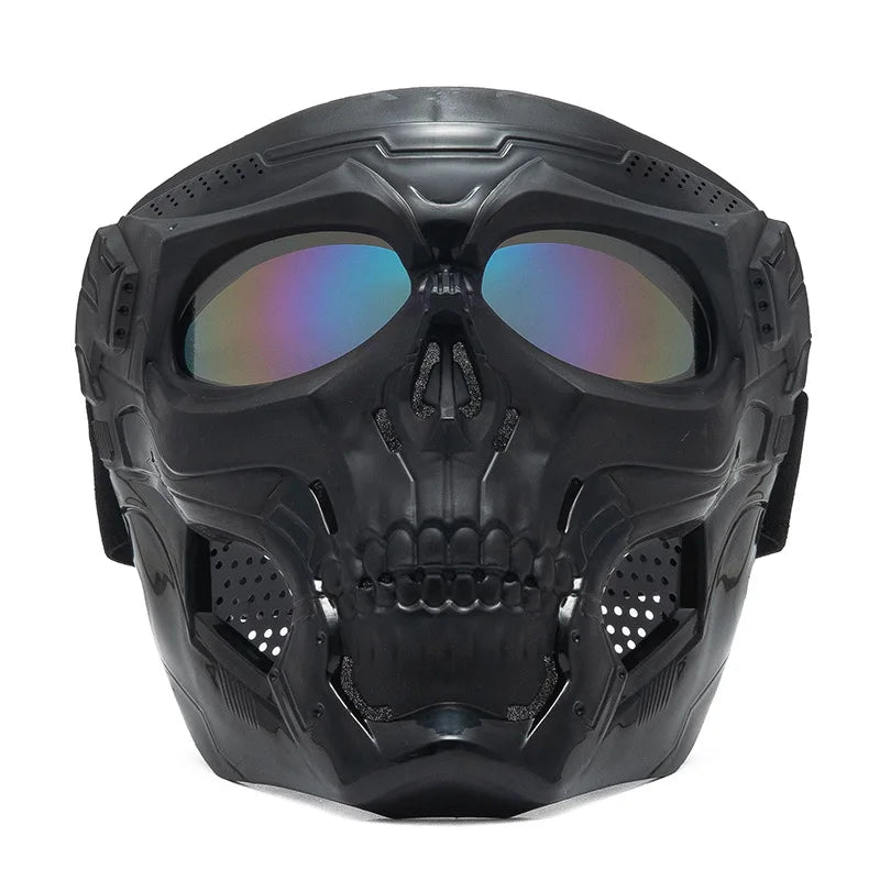 Skull Horror Off-Road Motorcykelmask