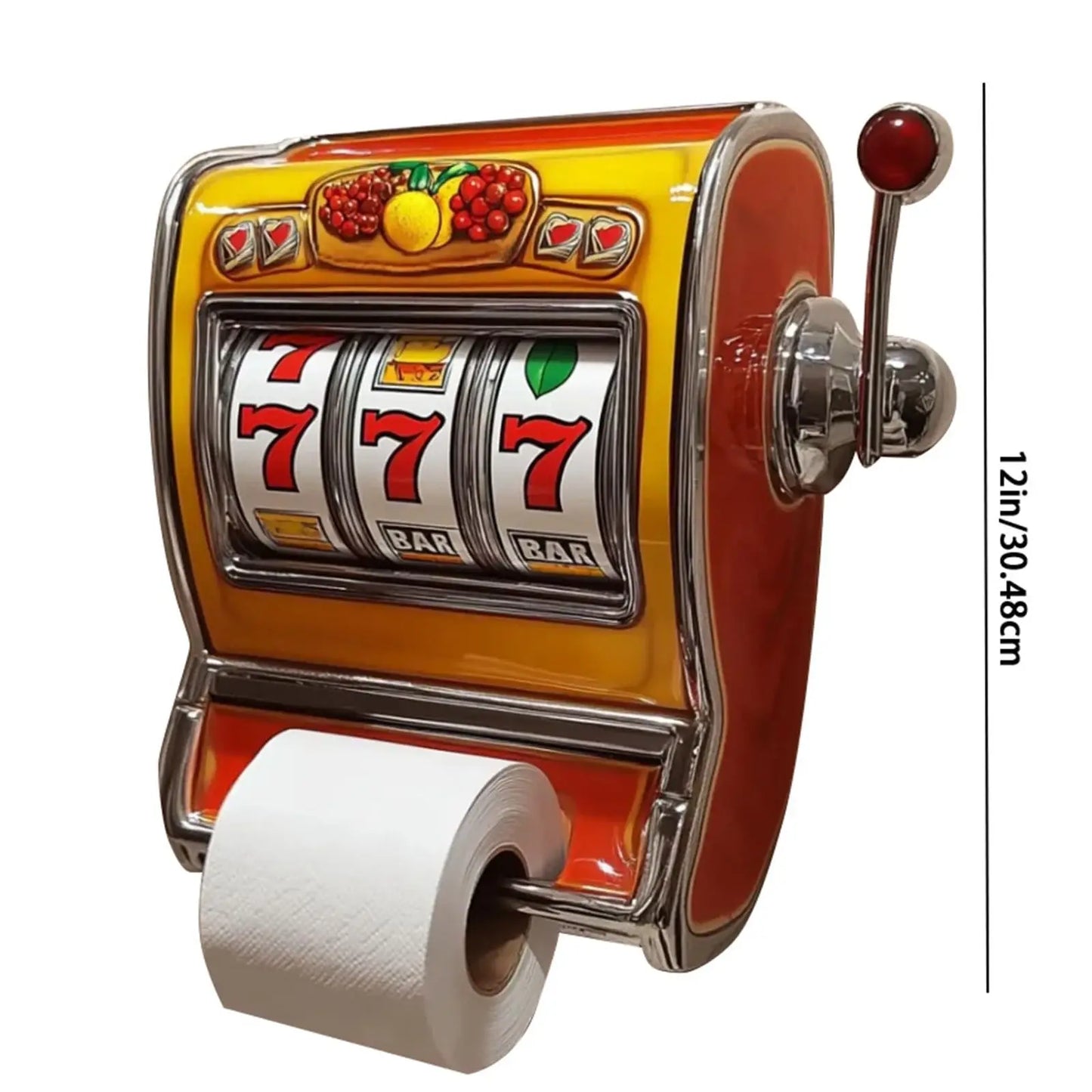 Slotmaskine toiletpapirholder