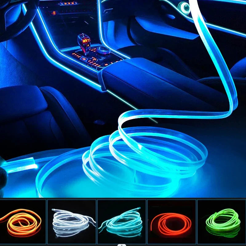 Skapa en lysande atmosfär i din bil med LED-strips