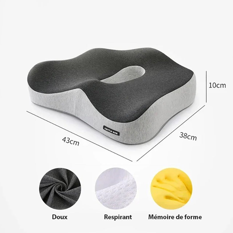Ergonomisk Siddepude med Hukommelsesskum for Optimal Komfort