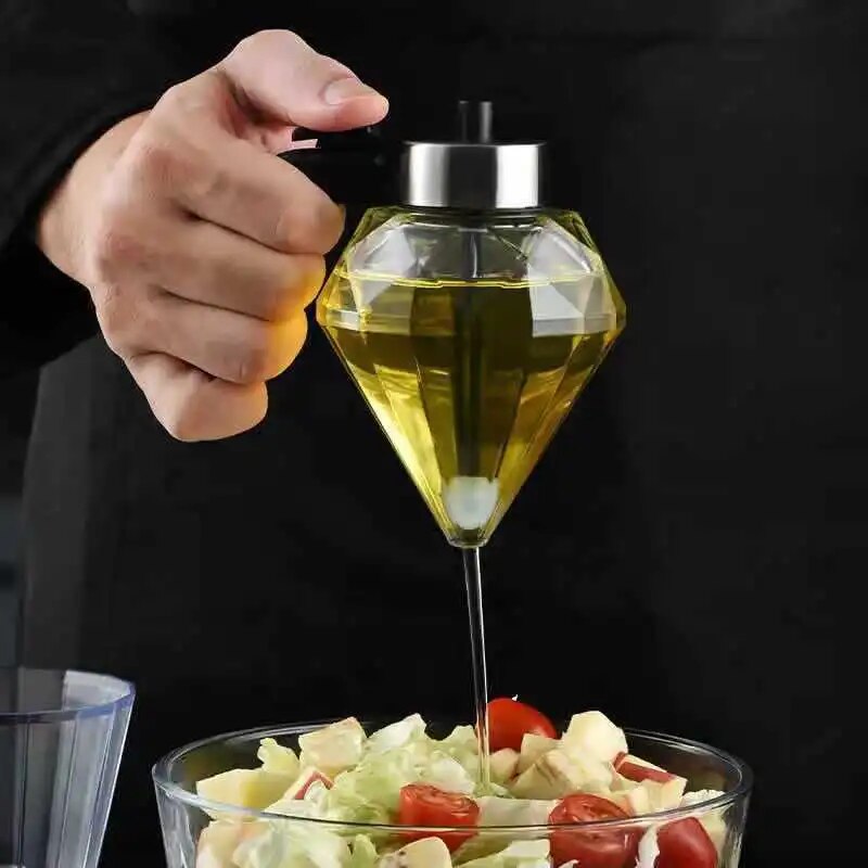 Elegant oljeflaska med hällpip