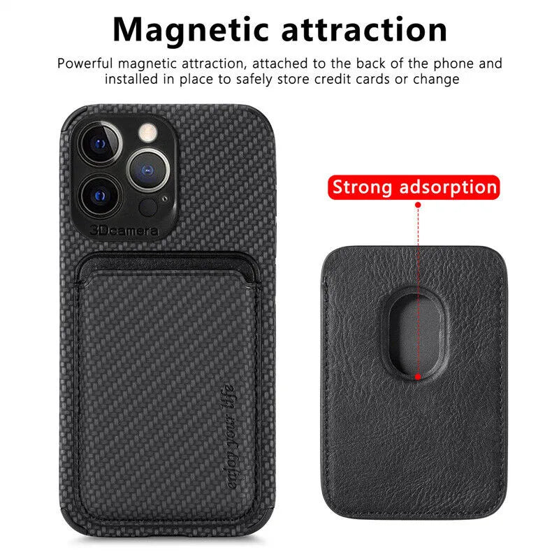 MagSafe Etui til iPhone – Magnetisk Kortholder med Slank Design