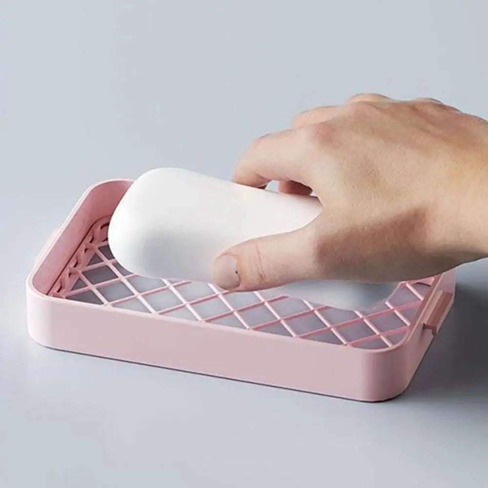 Elastisk Mesh Sæbeholder med Skridsikker Bund