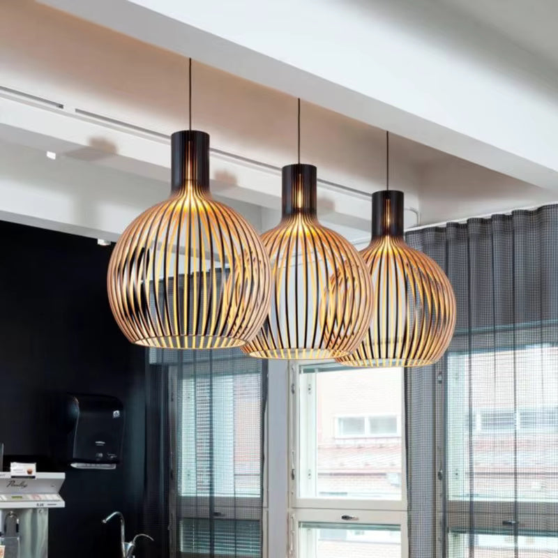 Bambus Pendel Lampe – Naturlig Stemning og Bæredygtigt Design