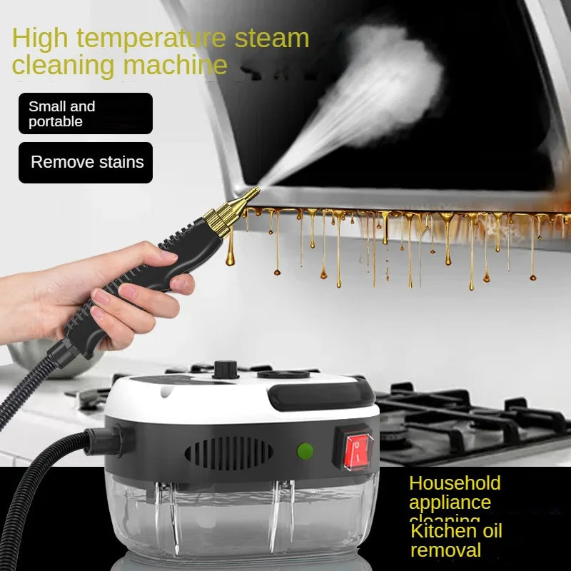 Ångtvätt PowerClean 2500W | 3 Bar Ångsystem för Hemmet