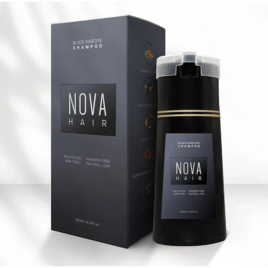 Hurtigfarvende shampoo til strålende hår på 10 minutter