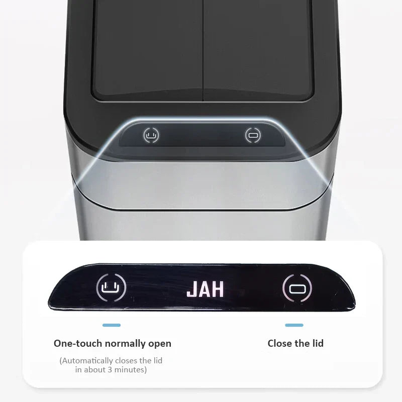 Smart Rustfrit Stål Automatisk Sensor Affaldsspand