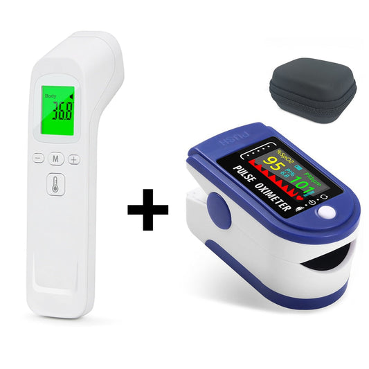 Hälsoövervakning med Pulsmätare och Termometer