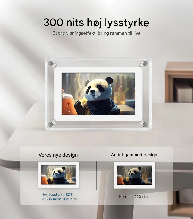 Digital videofotoramme | HD Memory Frame
