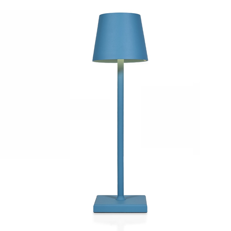 Nordisk trådlös bordslampa med justerbar ljusstyrka