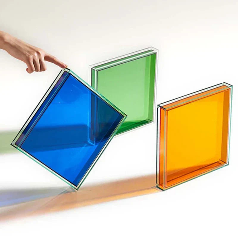 Acryl Servering Bakke i Farver - Pop Design