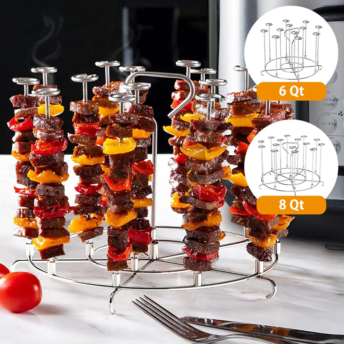 Air Fryer Vertikal Kebab Maker Stativ