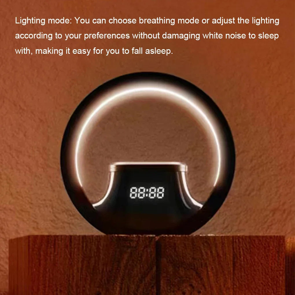 Aromaterapi Diffuser Bluetooth Beroligende Lyde Natte Lys Lampe