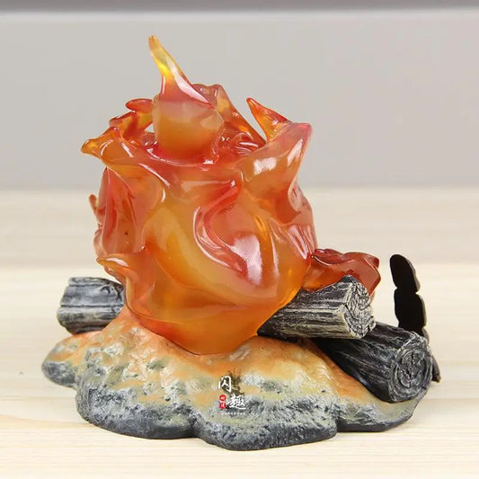 Lysende Anime Dekorationsfigur i Pap | Fiamma Figurine (Lyser i Mørket)