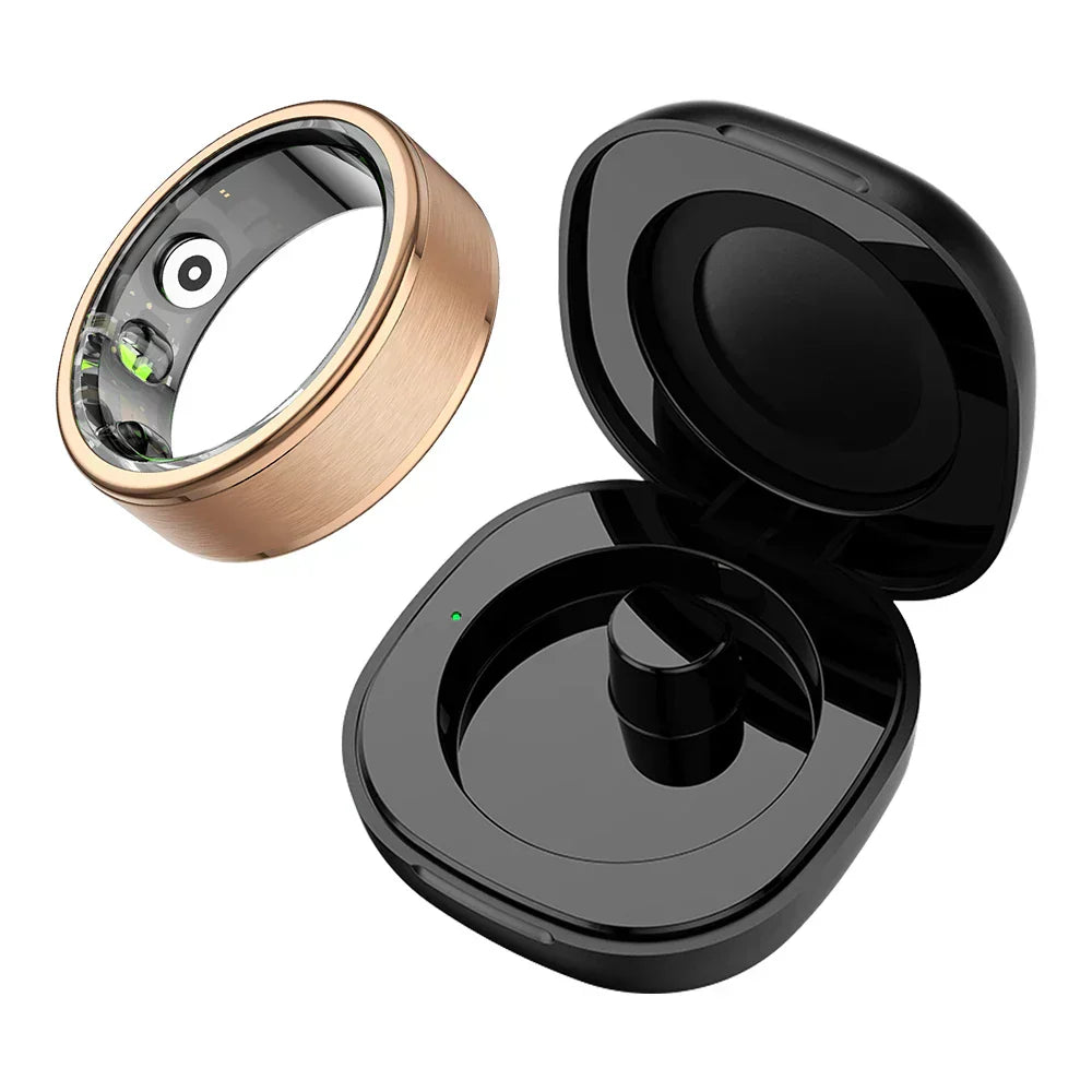 Vandtæt Smart Ring med Multi-Sport Funktion og Lang Batteritid