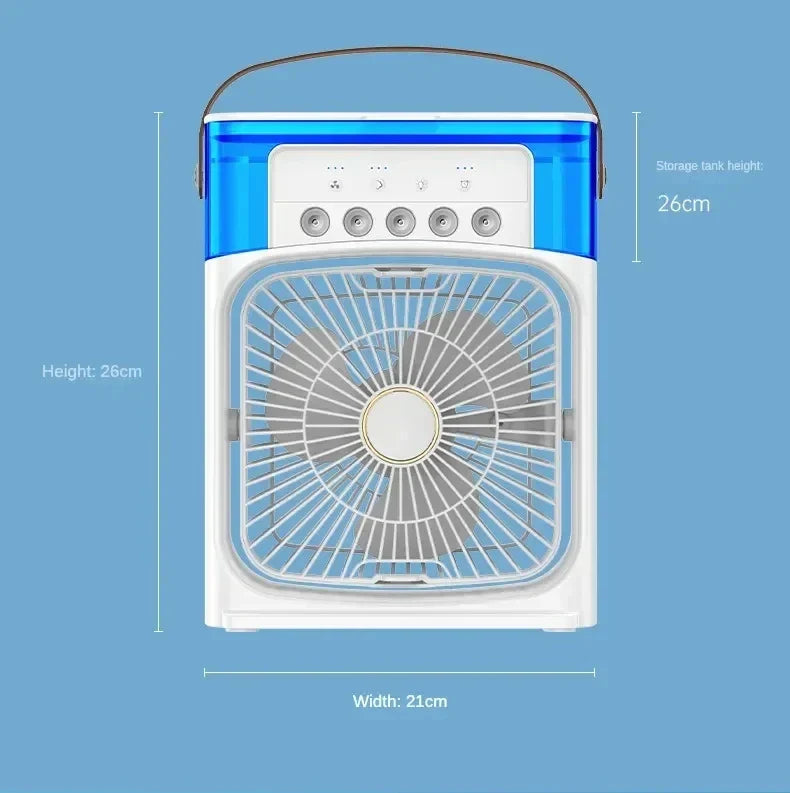 Luftbefeugter Ventilator til Desktop med AirMist Pro Funktion