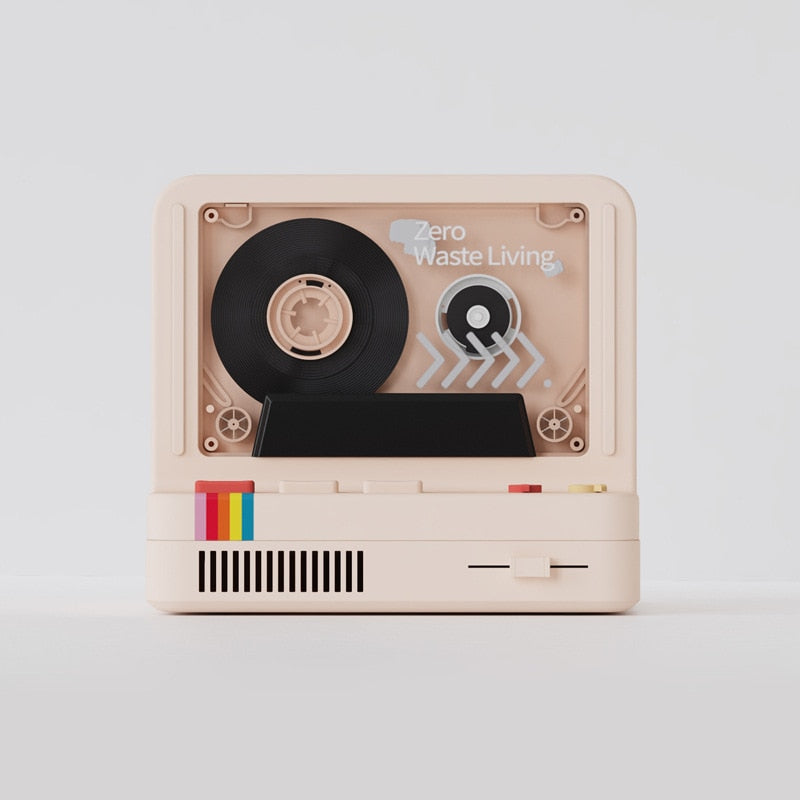 Nostalgisk Natt Klassisk Kassett Bluetooth Högtalare