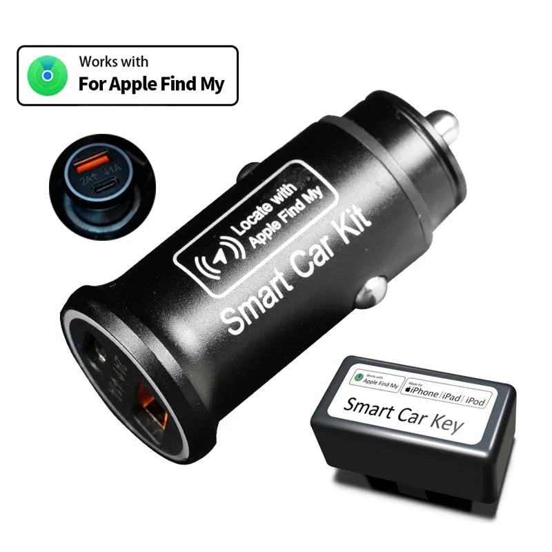 Avancerad GPS Tracker med Laddare och Apple Hitta-kompatibilitet
